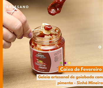 GOIABADA COM PIMENTA - Sinhá Mineira + Colher de Pau artesanal
          