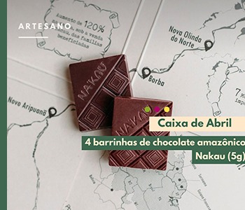 CHOCOLATE AMAZÔNICO Diversos sabores - NAKAU