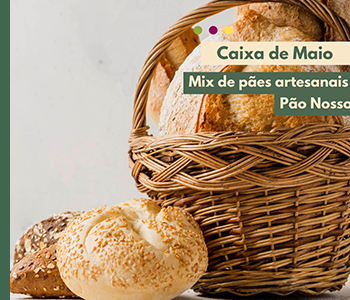 MIX DE PÃES ARTESANAIS - Pão Nosso Delícias Solidárias