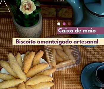 BISCOITOS AMANTEIGADOS ARTESANAIS