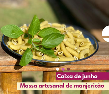 MASSA ARTESANAL DE MANJERICÃO